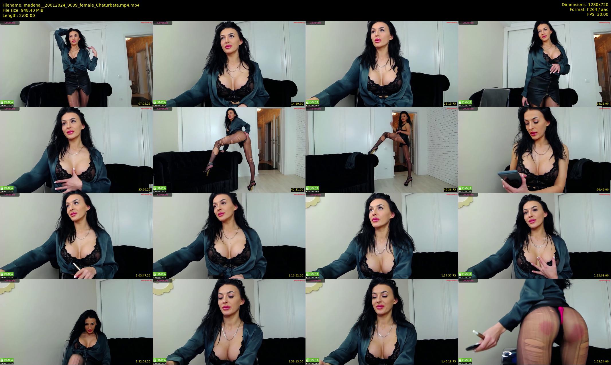 madena_ — 120 minute Chaturbate female cam show recording, 720p, Jan 20, 2024