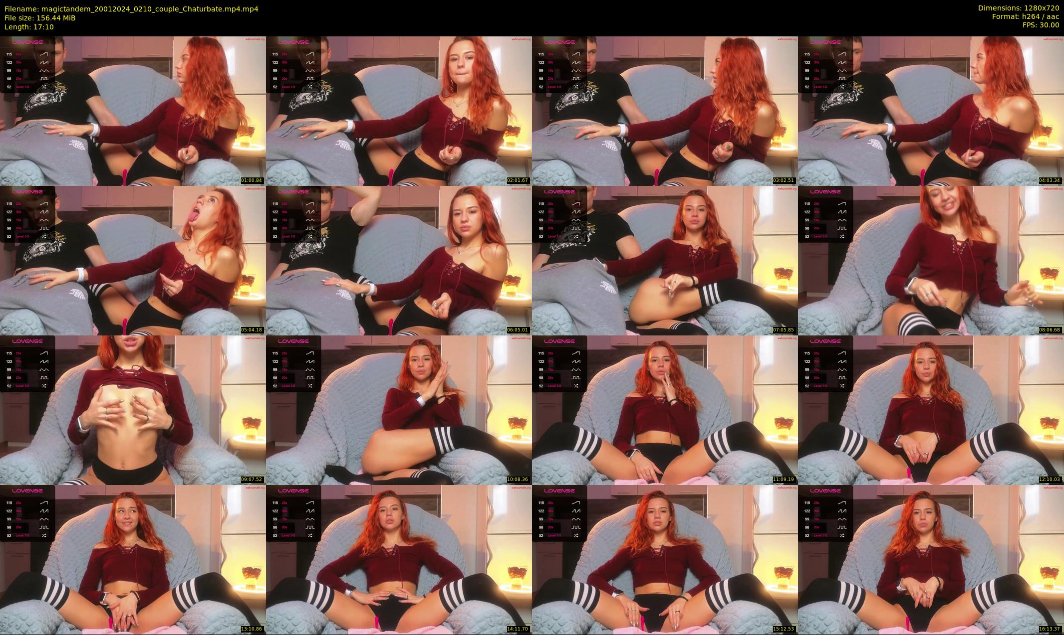 magictandem — 18 minute Chaturbate couple cam show recording, 720p, Jan 20, 2024