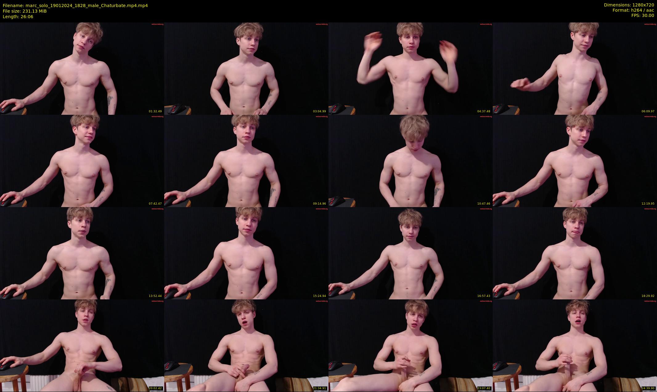 marc_solo — 27 minute Chaturbate male cam show recording, 720p, Jan 19, 2024