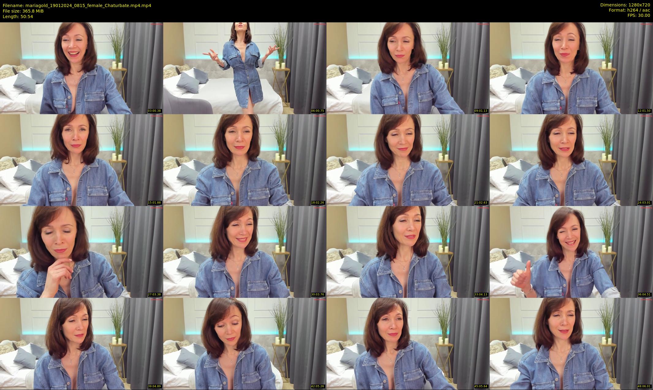 mariagold — 51 minute Chaturbate female cam show recording, 720p, Jan 19, 2024