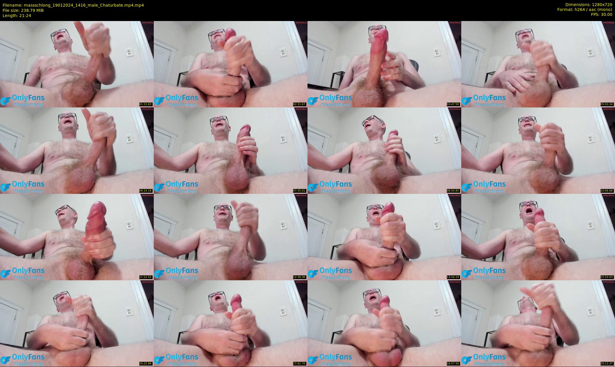 massschlong — 22 minute Chaturbate male cam show recording, 720p, Jan 19, 2024