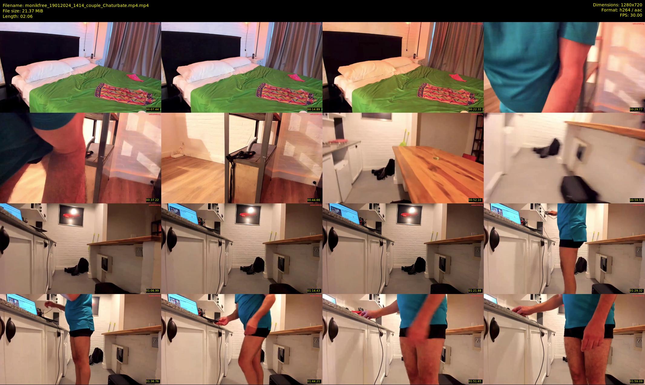 monikfree — 3 minute Chaturbate couple cam show recording, 720p, Jan 19, 2024