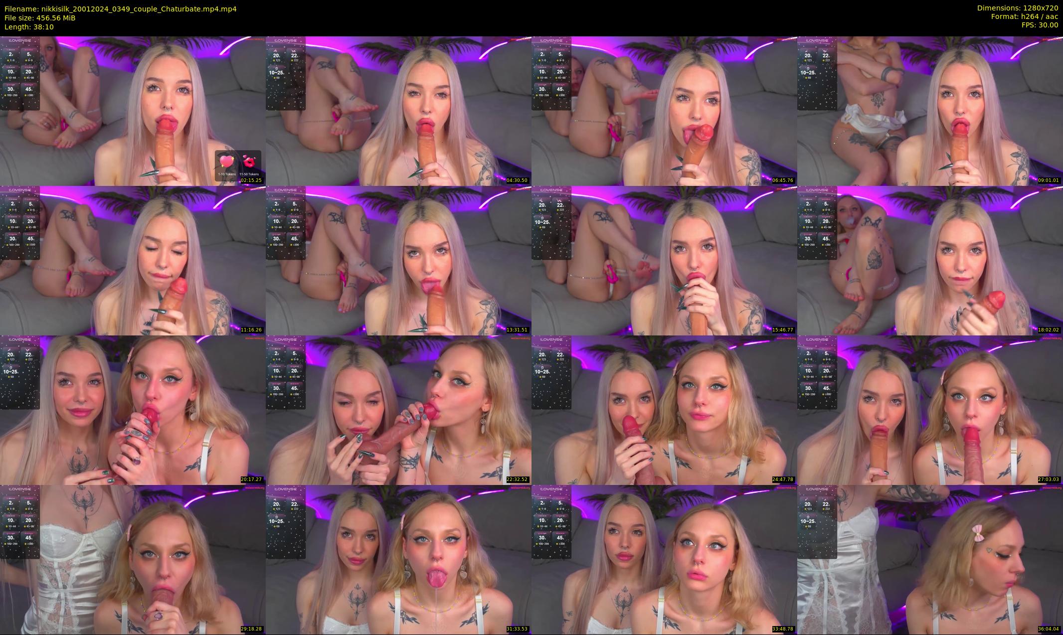 nikkisilk — 39 minute Chaturbate female cam show recording, 720p, Jan 20, 2024