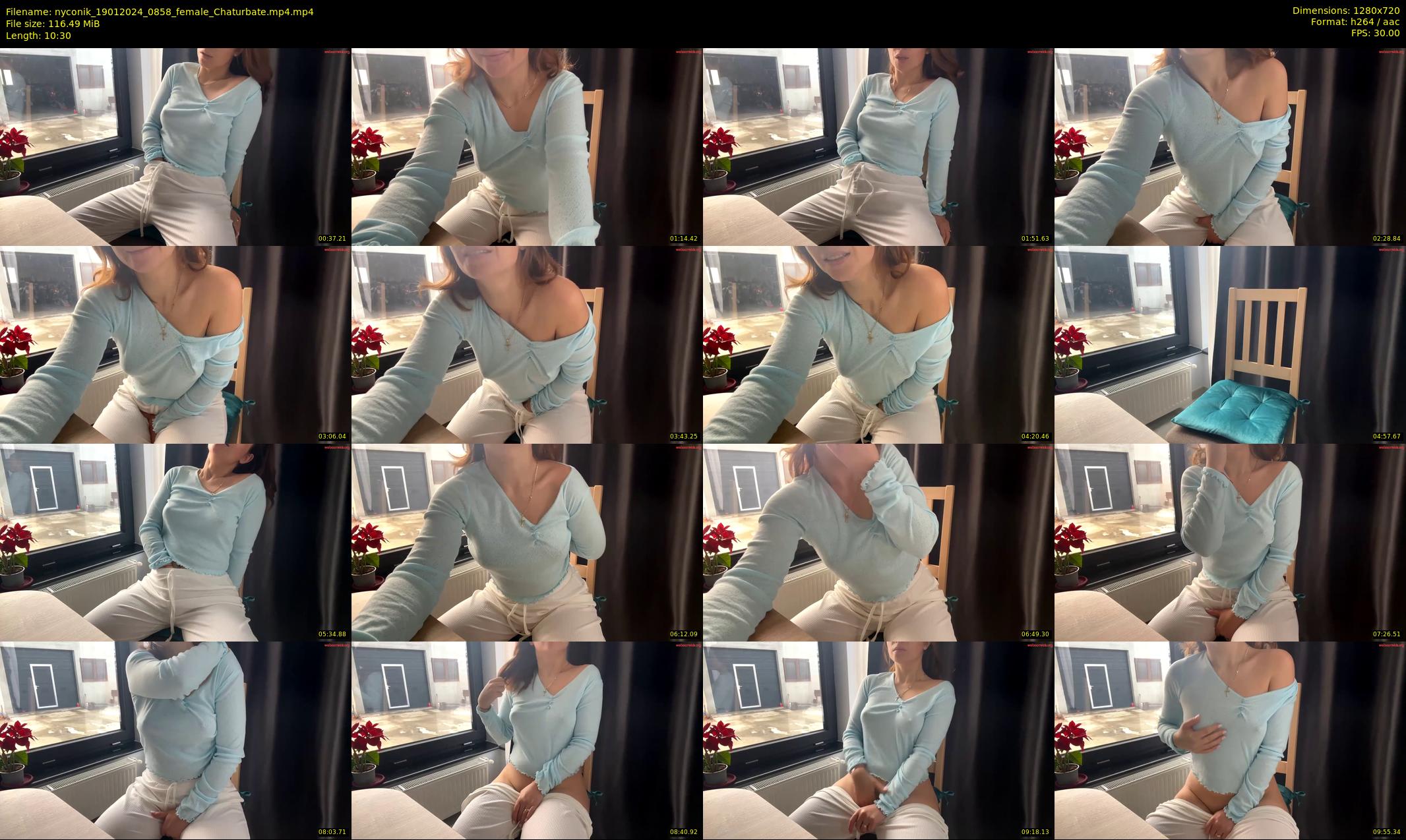 nyconik — 11 minute Chaturbate female cam show recording, 720p, Jan 19, 2024