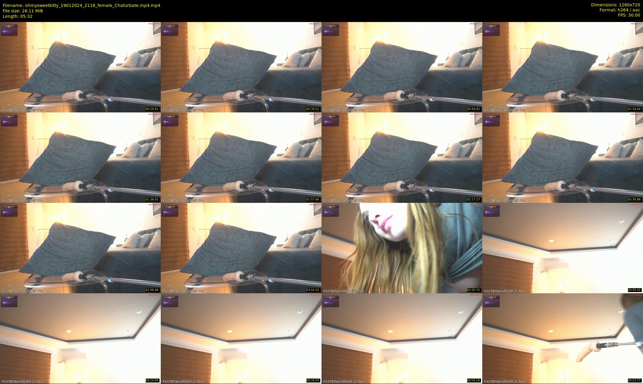 ohmysweetkitty — 6 minute Chaturbate female cam show recording, 720p, Jan 19, 2024