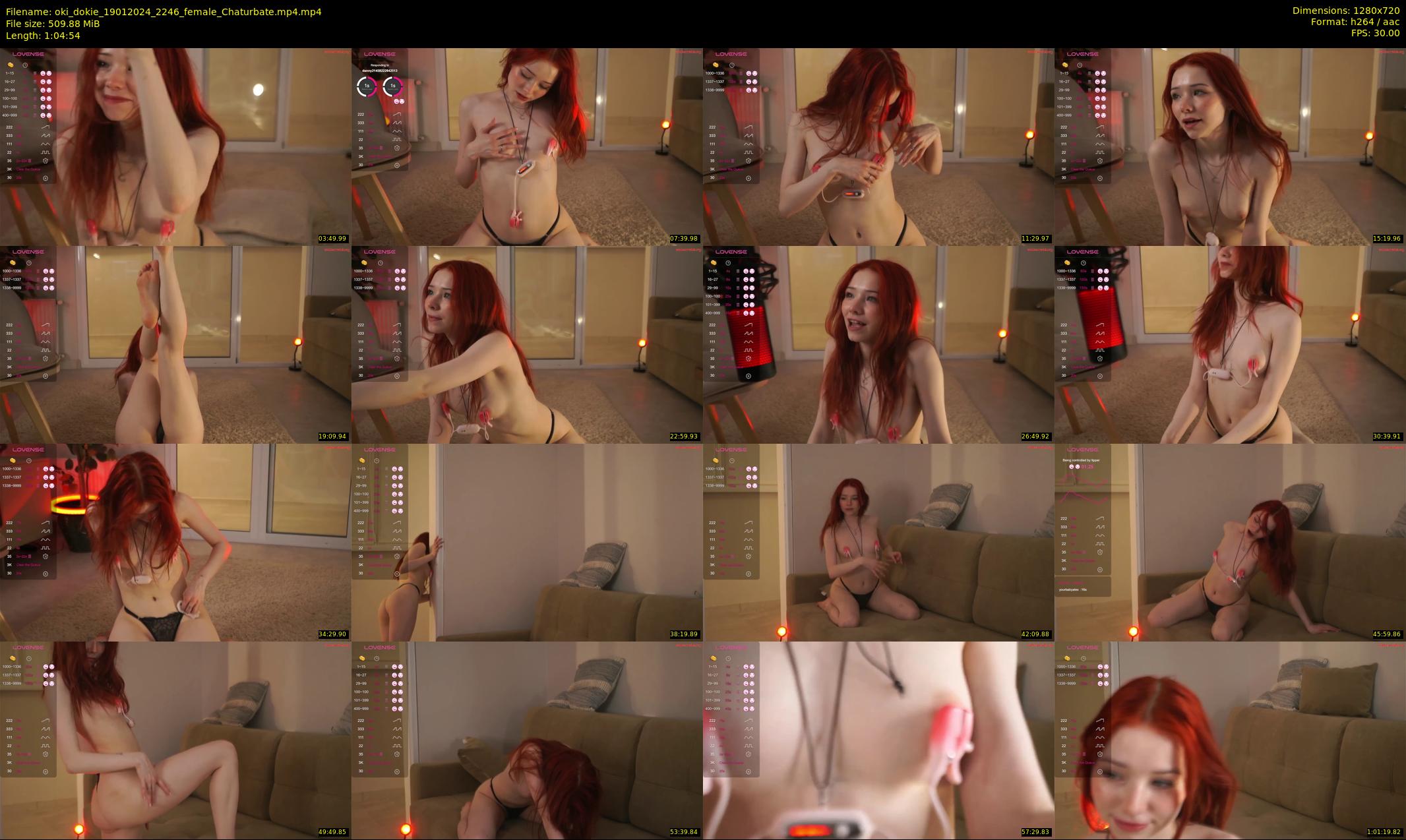 oki_dokie — 65 minute Chaturbate female cam show recording, 720p, Jan 19, 2024