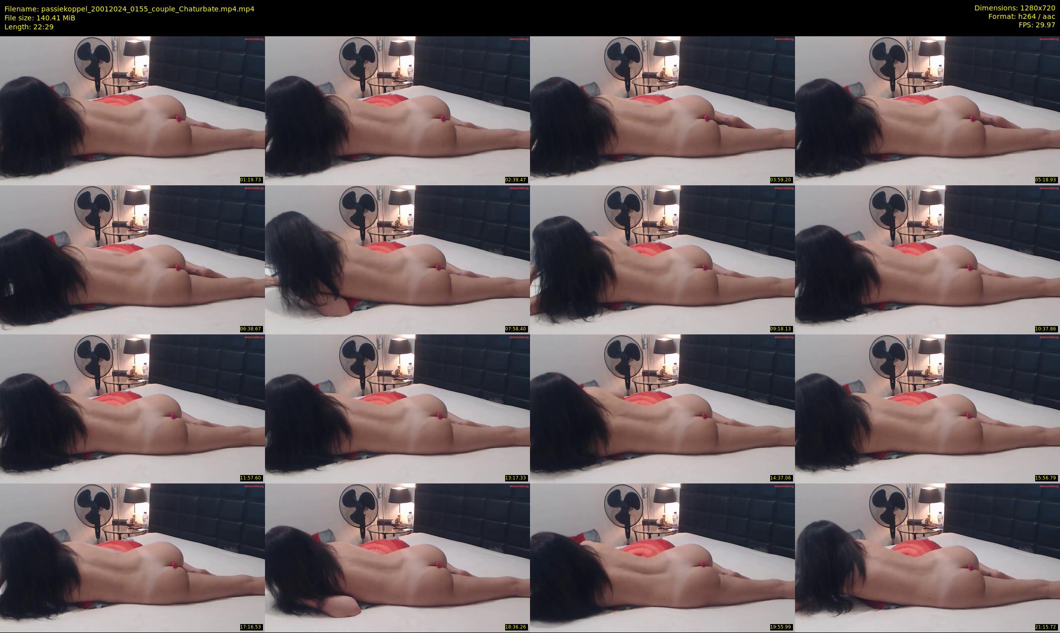 passiekoppel — 23 minute Chaturbate couple cam show recording, 720p, Jan 20, 2024