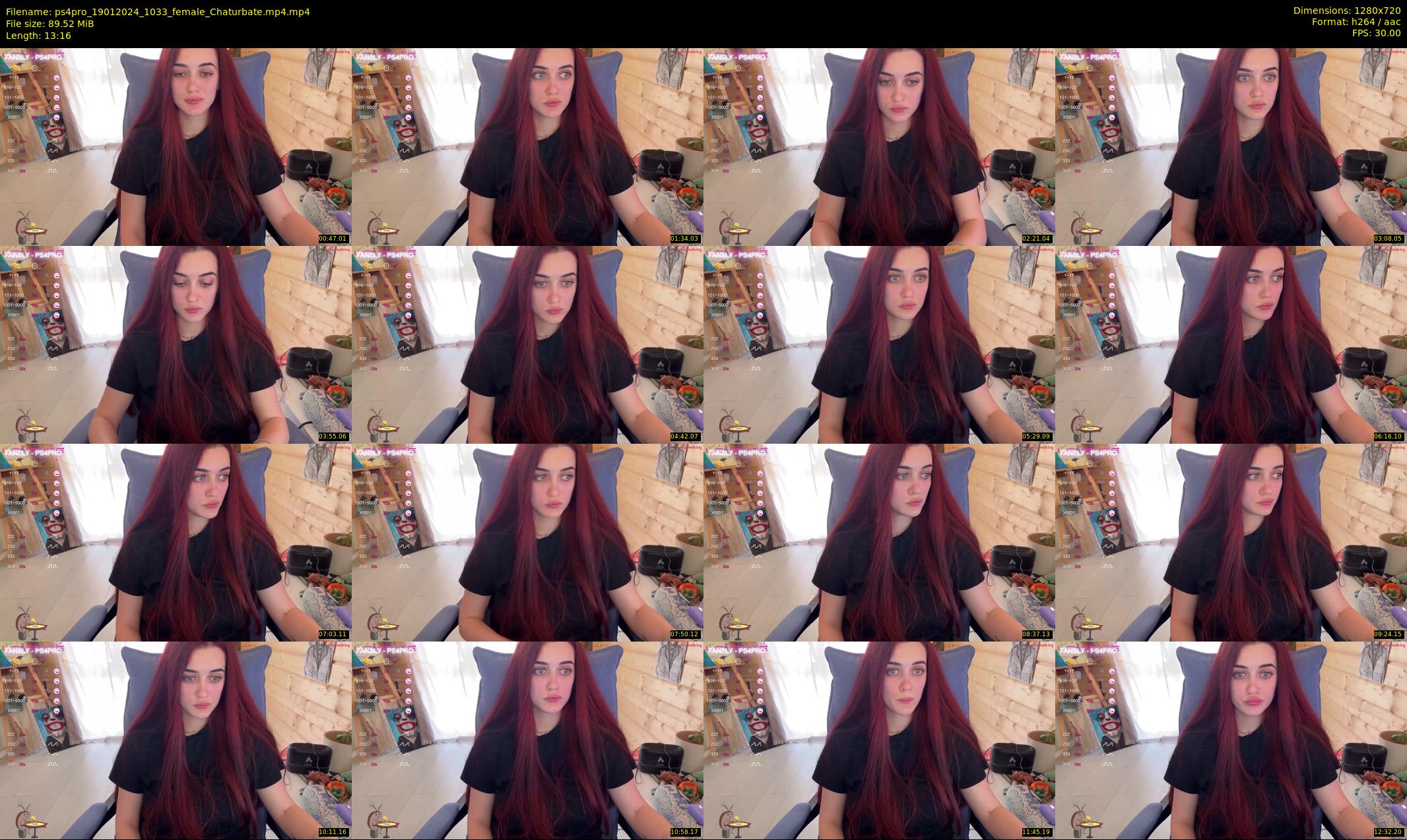 ps4pro — 14 minute Chaturbate female cam show recording, 720p, Jan 19, 2024