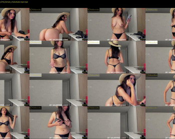 roldansvalery — 34 minute Chaturbate female cam show recording, 720p, Jan 19, 2024