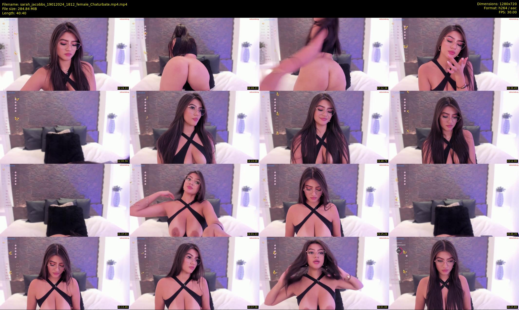 sarah_jacobbs — 41 minute Chaturbate female cam show recording, 720p, Jan 19, 2024