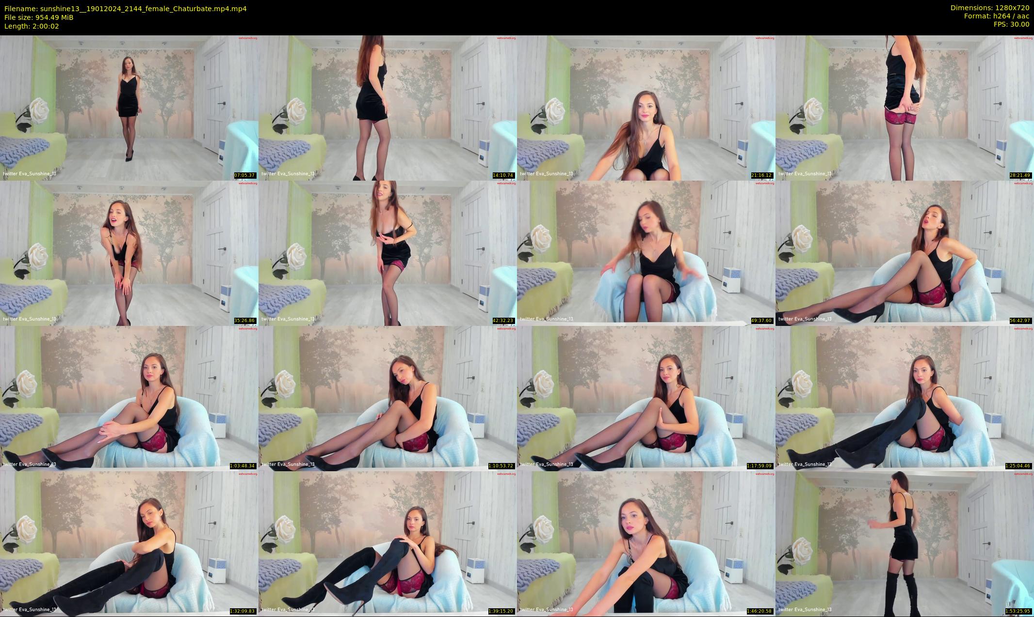 sunshine13_ — 121 minute Chaturbate female cam show recording, 720p, Jan 19, 2024