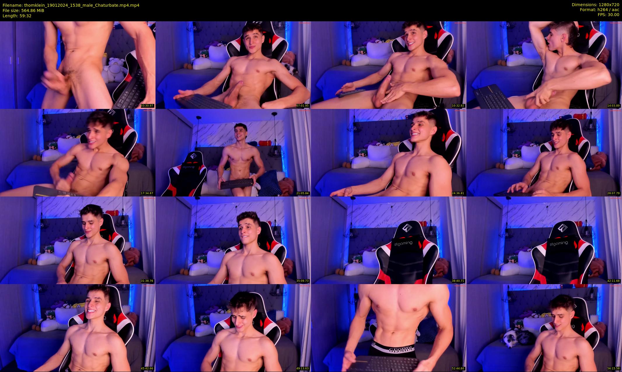 thomklein — 60 minute Chaturbate male cam show recording, 720p, Jan 19, 2024
