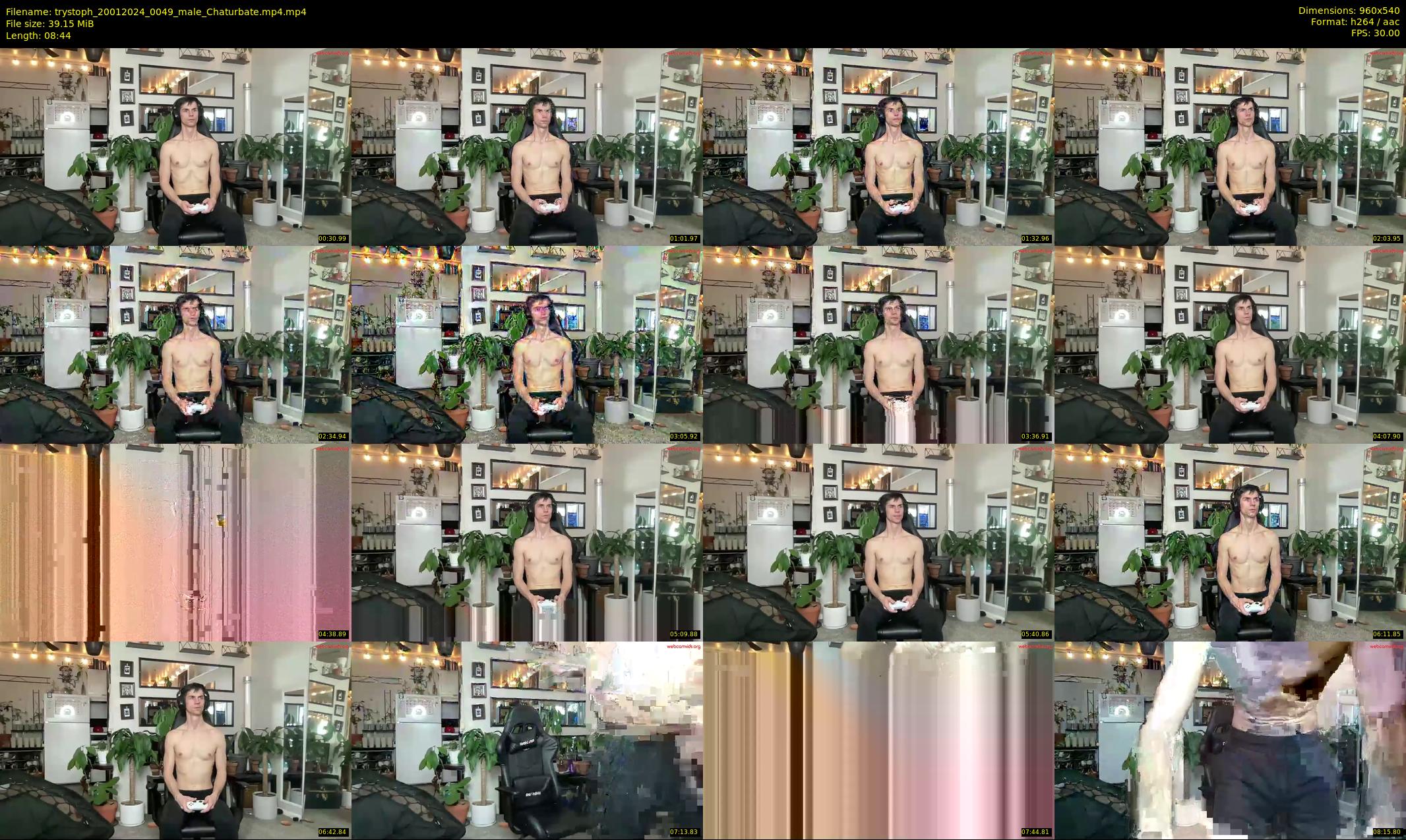 trystoph — 9 minute Chaturbate male cam show recording, 480p, Jan 20, 2024
