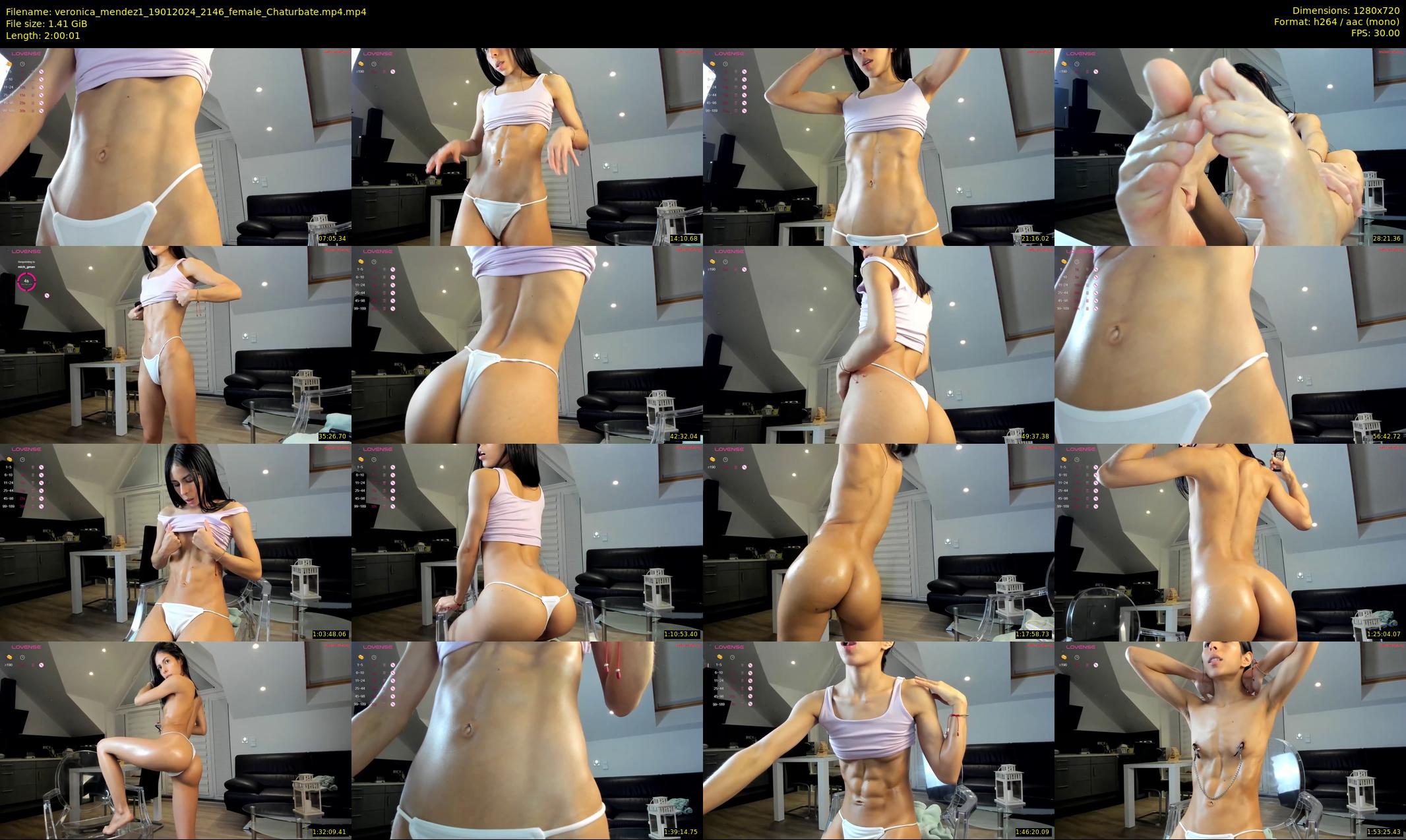 veronica_mendez1 — 121 minute Chaturbate female cam show recording, 720p, Jan 19, 2024