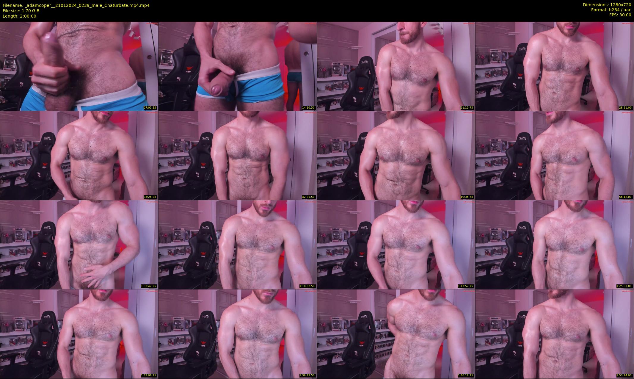 _adamcoper_ — 120 minute Chaturbate male cam show recording, 720p, Jan 21, 2024