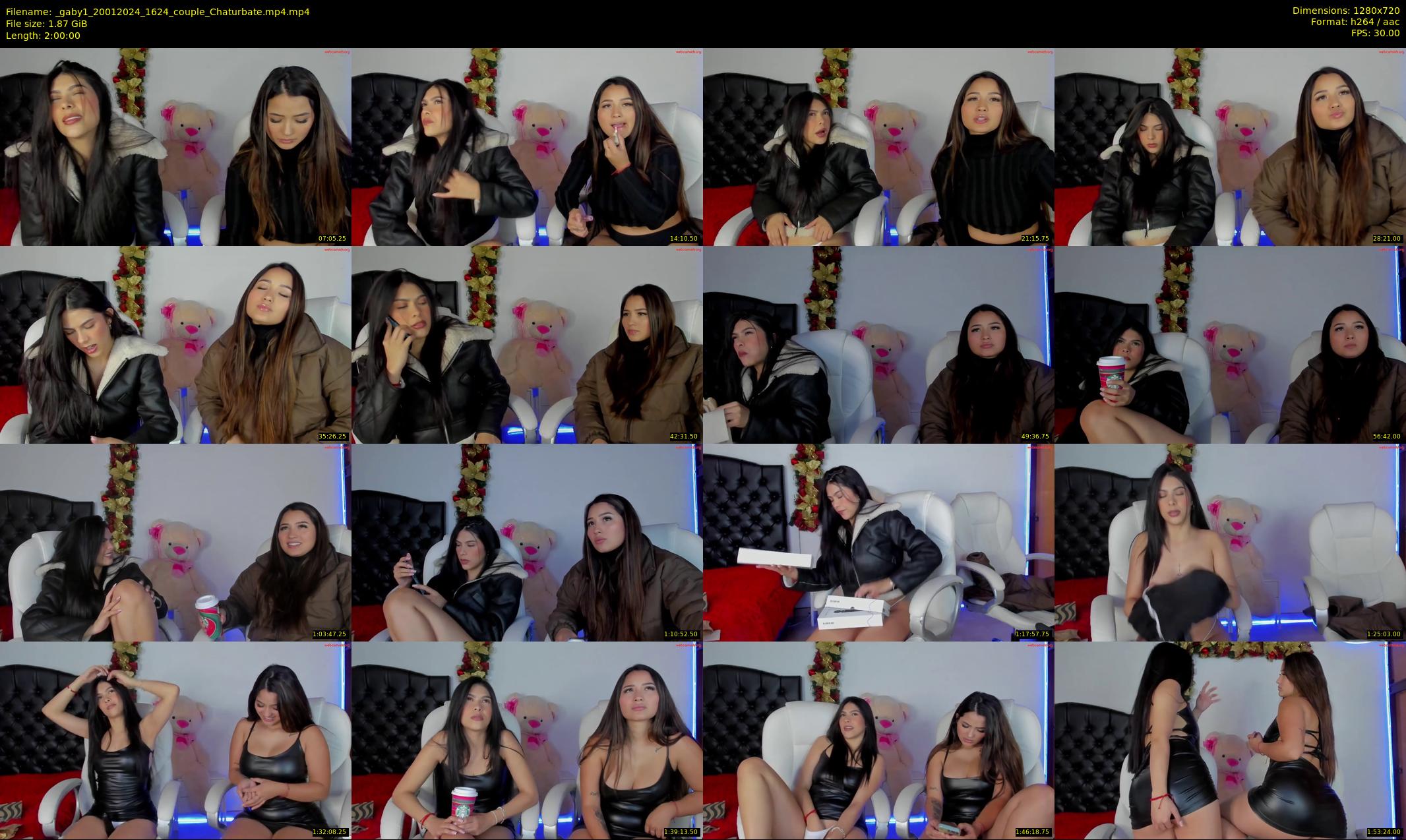 _gaby1 — 120 minute Chaturbate female cam show recording, 720p, Jan 20, 2024