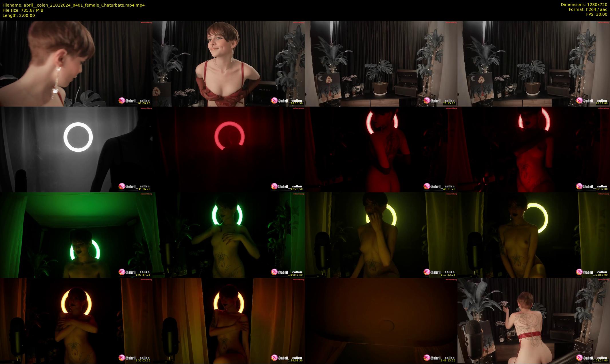 abril__colen — 120 minute Chaturbate female cam show recording, 720p, Jan 21, 2024