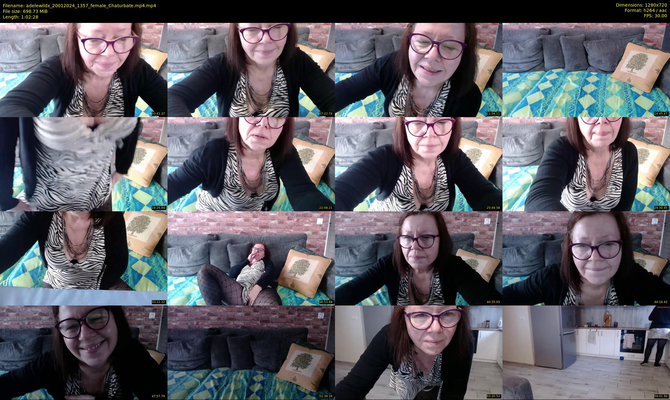 adelewildx — 63 minute Chaturbate female cam show recording, 720p, Jan 20, 2024