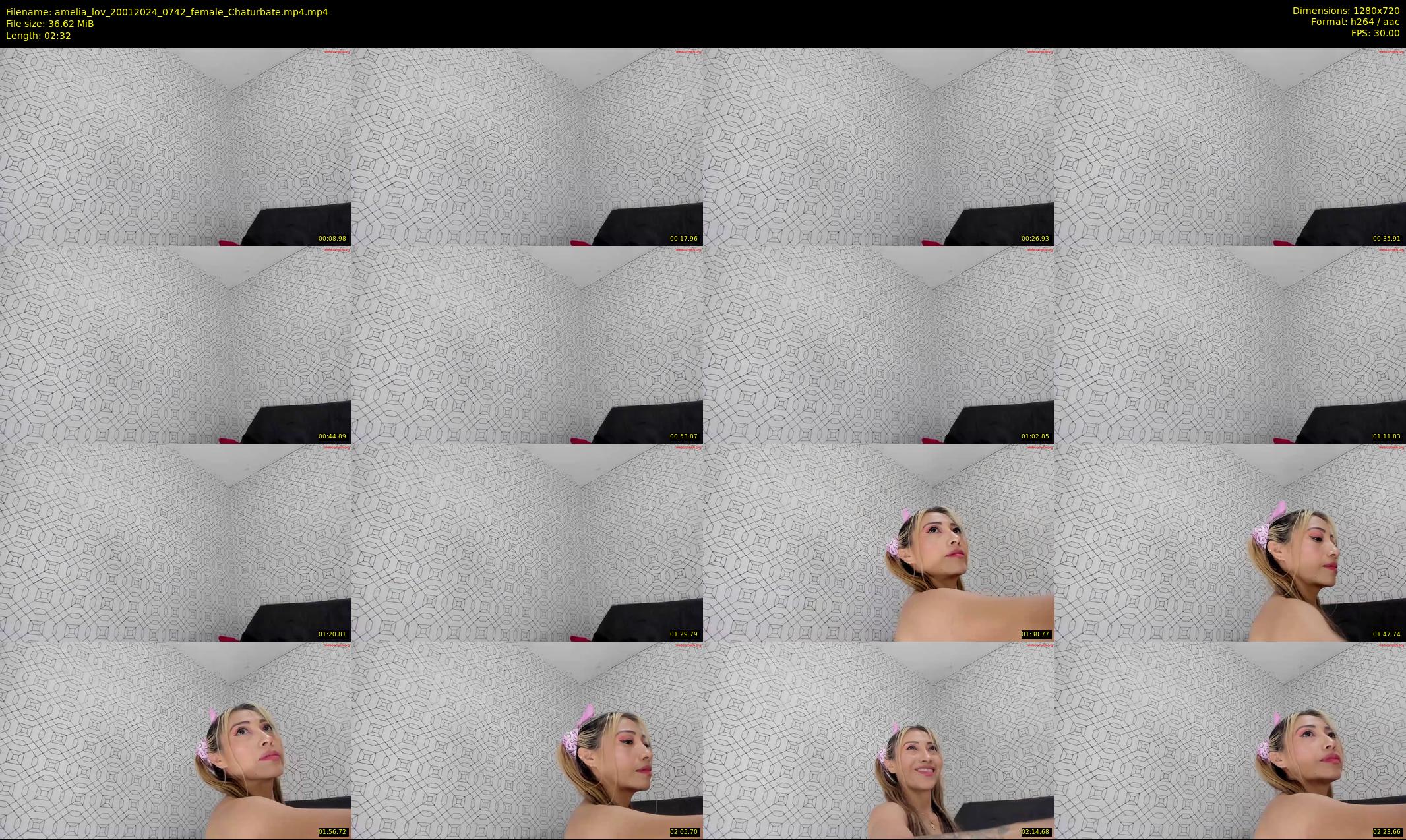 amelia_lov — 3 minute Chaturbate female cam show recording, 720p, Jan 20, 2024