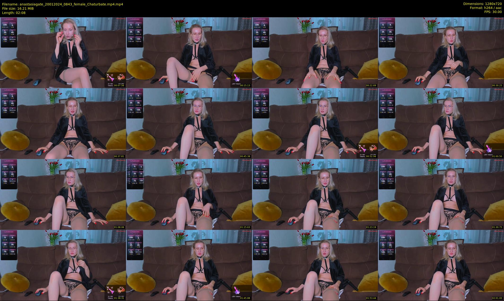 anastasiagate — 3 minute Chaturbate female cam show recording, 720p, Jan 20, 2024