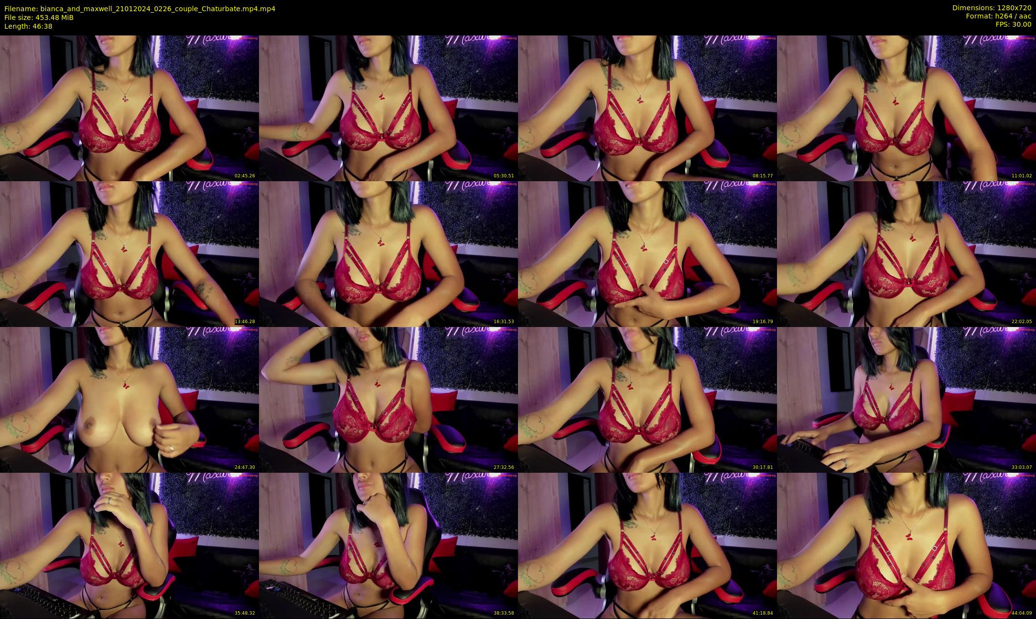 bianca_and_maxwell — 47 minute Chaturbate couple cam show recording, 720p, Jan 21, 2024