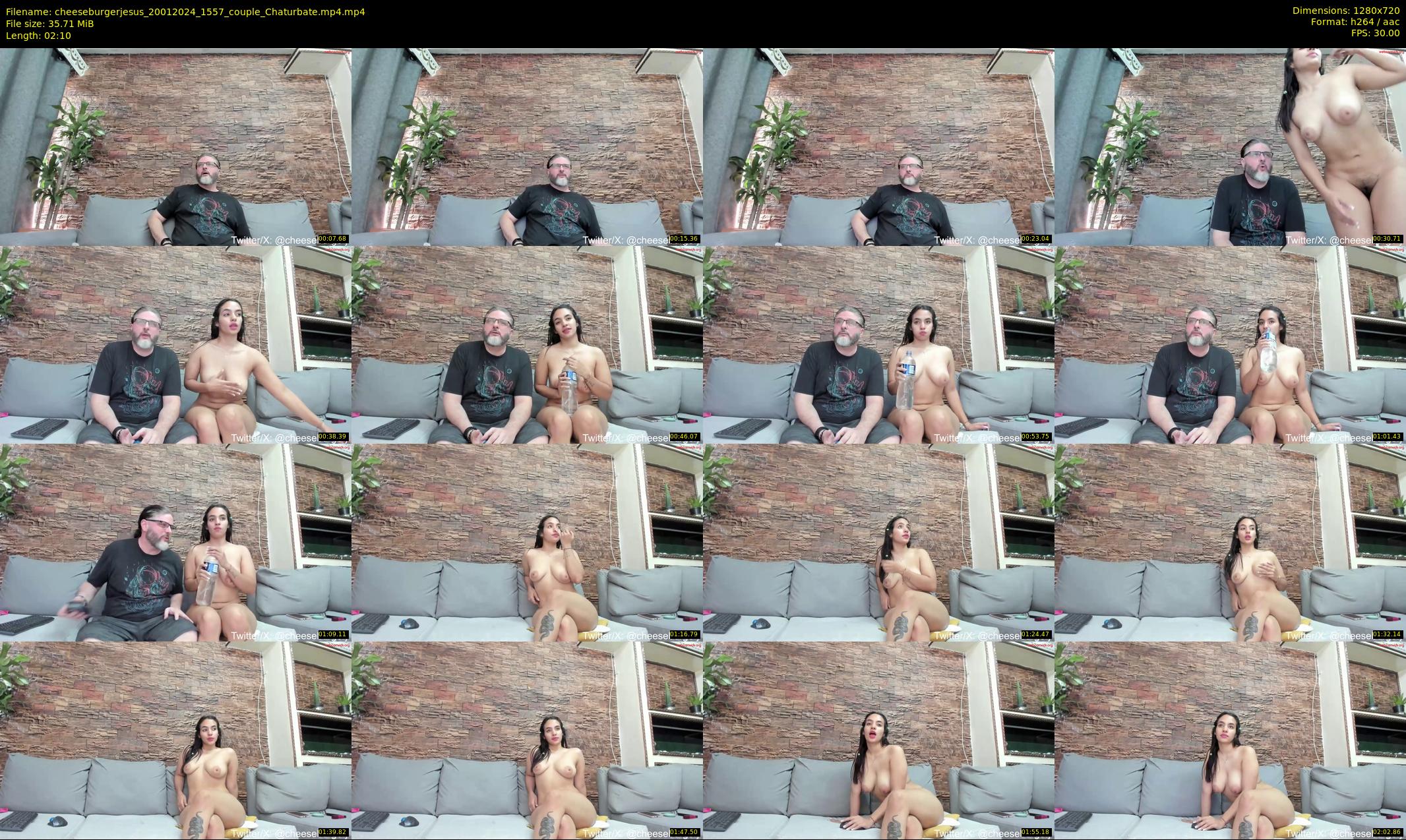 cheeseburgerjesus — 3 minute Chaturbate couple cam show recording, 720p, Jan 20, 2024