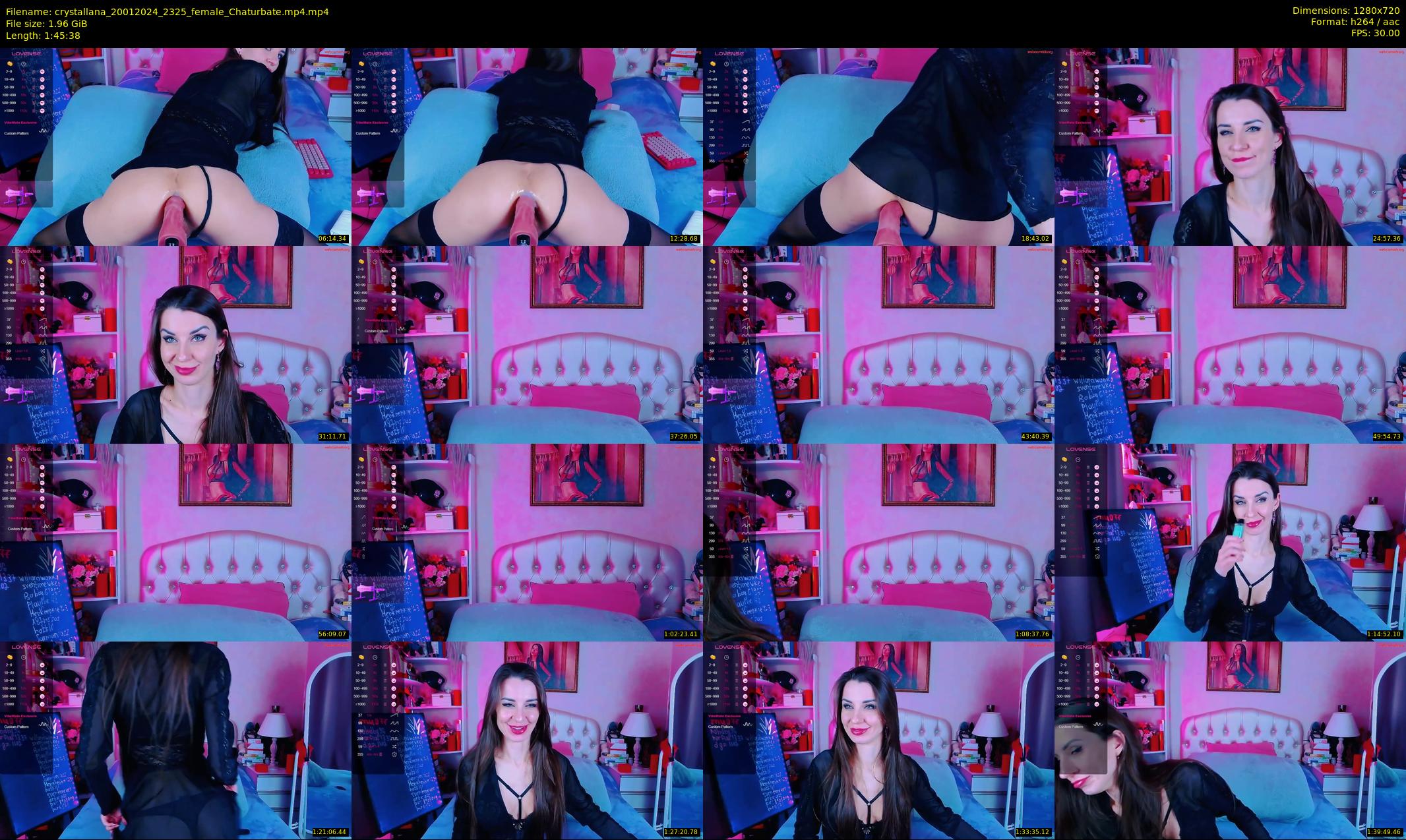 crystallana — 106 minute Chaturbate female cam show recording, 720p, Jan 20, 2024