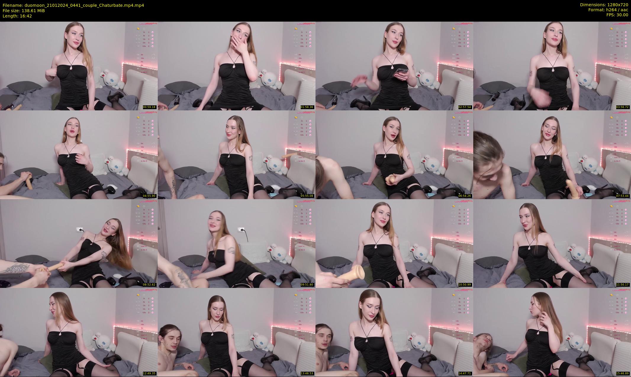 duomoon — 17 minute Chaturbate couple cam show recording, 720p, Jan 21, 2024