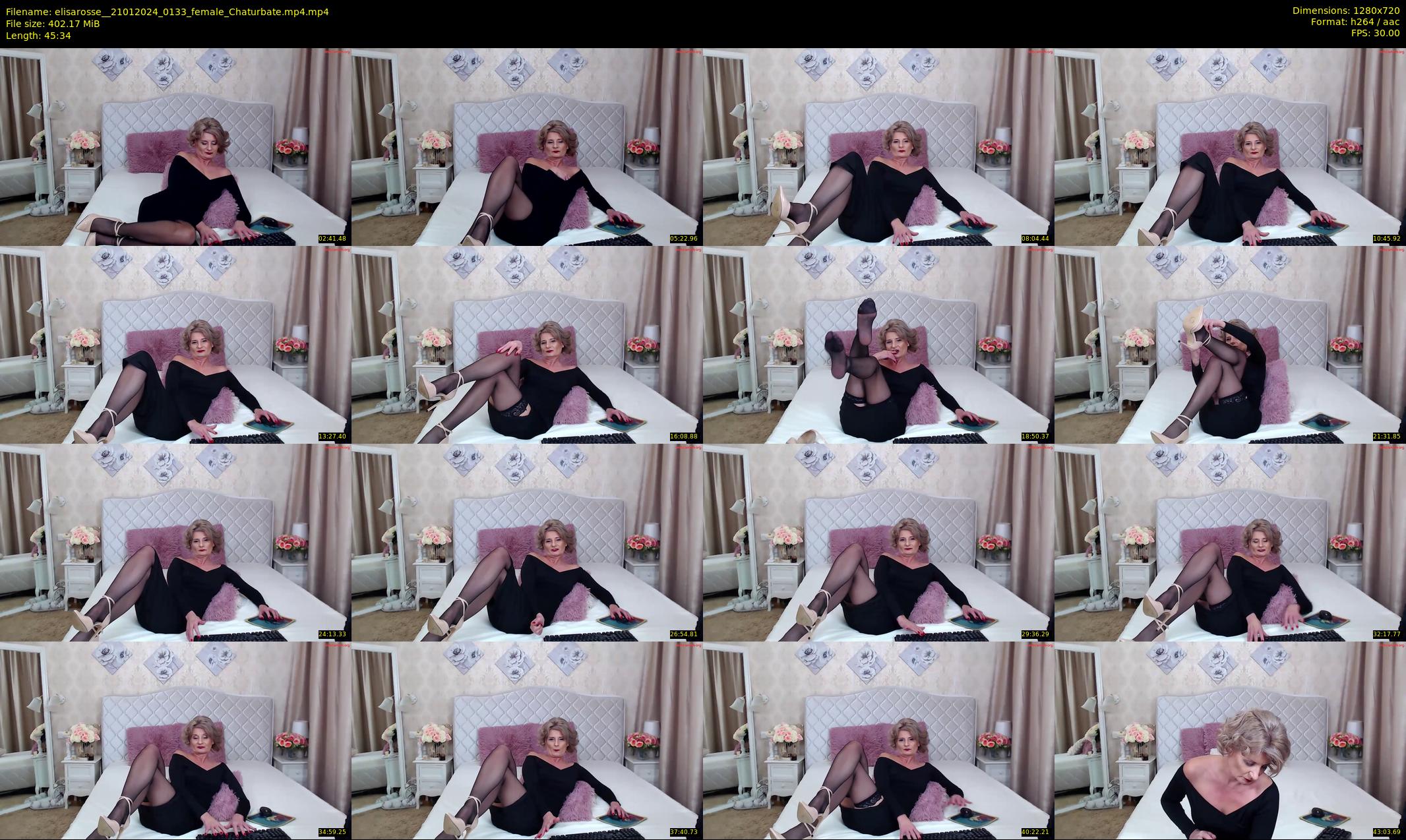 elisarosse_ — 46 minute Chaturbate female cam show recording, 720p, Jan 21, 2024