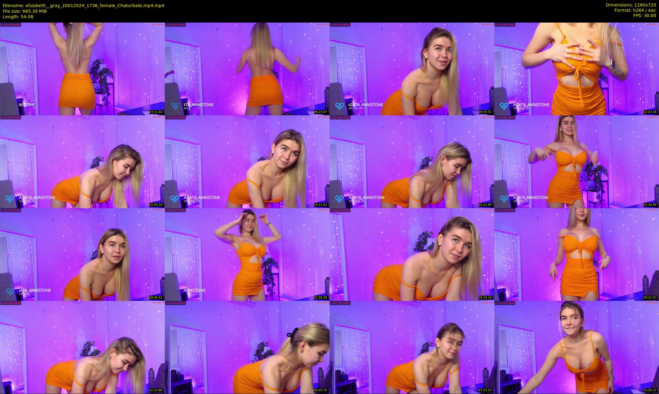elizabeth__gray — 55 minute Chaturbate female cam show recording, 720p, Jan 20, 2024