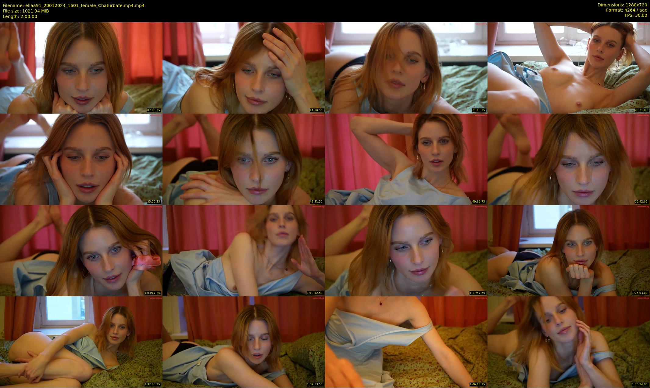ellaa91 — 120 minute Chaturbate female cam show recording, 720p, Jan 20, 2024