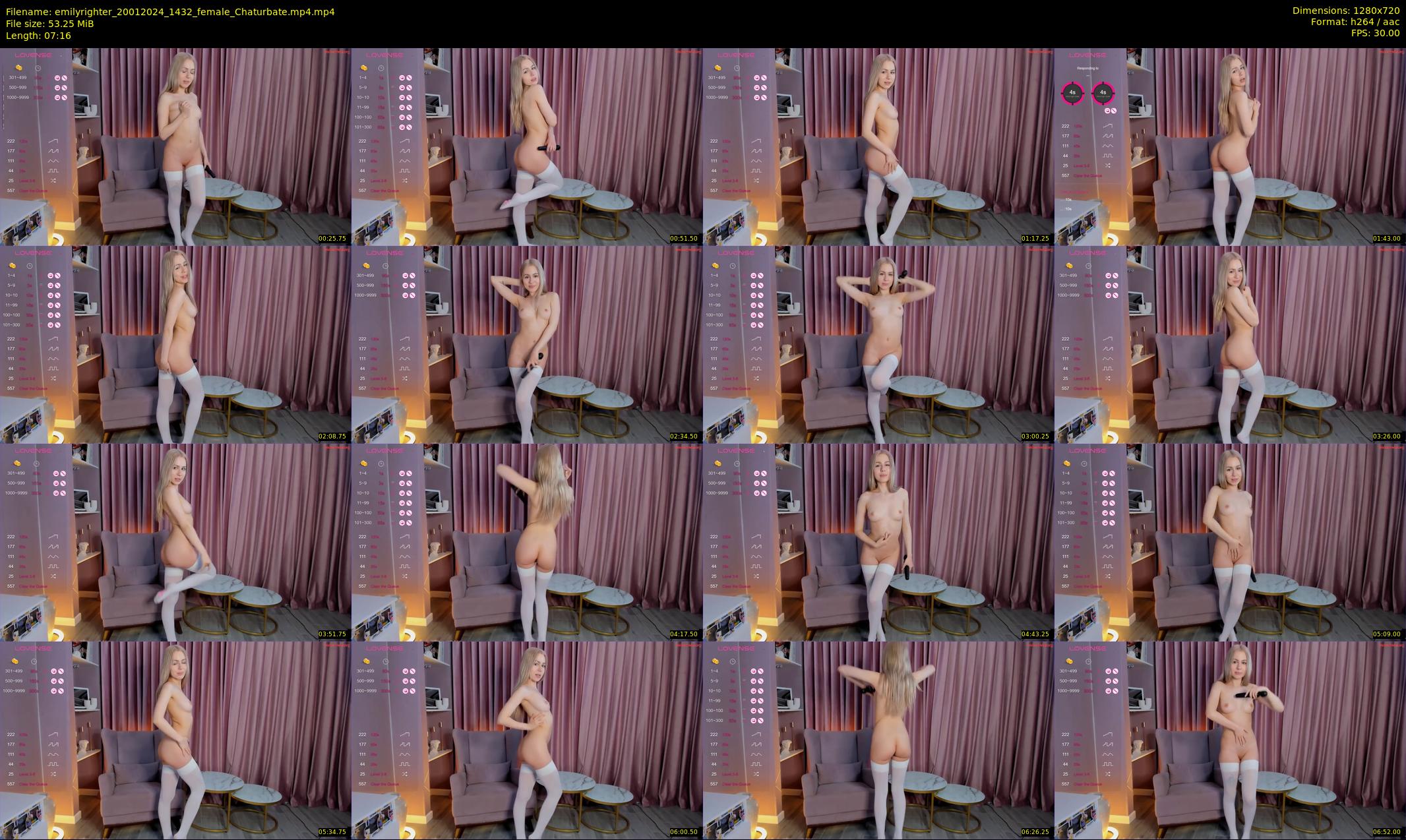 emilyrighter — 8 minute Chaturbate female cam show recording, 720p, Jan 20, 2024