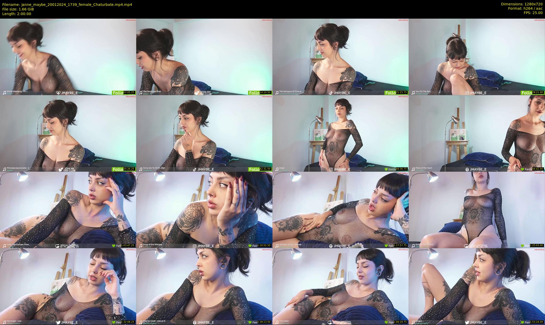 janne_maybe — 120 minute Chaturbate female cam show recording, 720p, Jan 20, 2024
