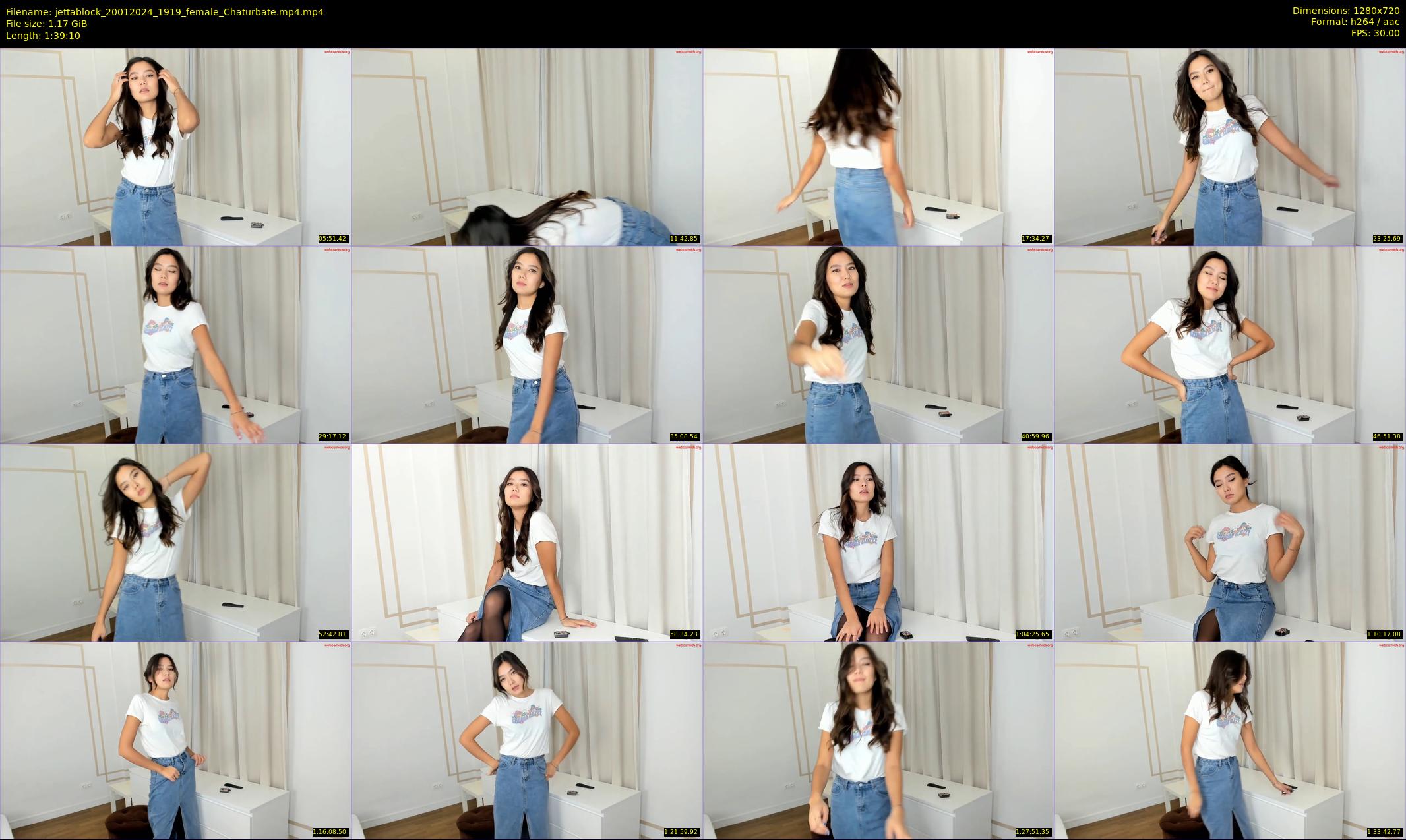 jettablock — 100 minute Chaturbate female cam show recording, 720p, Jan 20, 2024