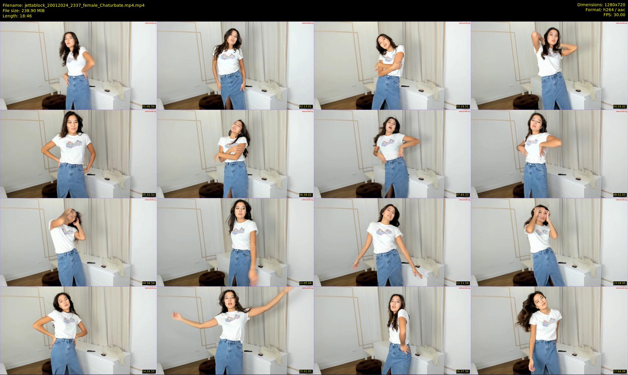 jettablock — 19 minute Chaturbate female cam show recording, 720p, Jan 20, 2024