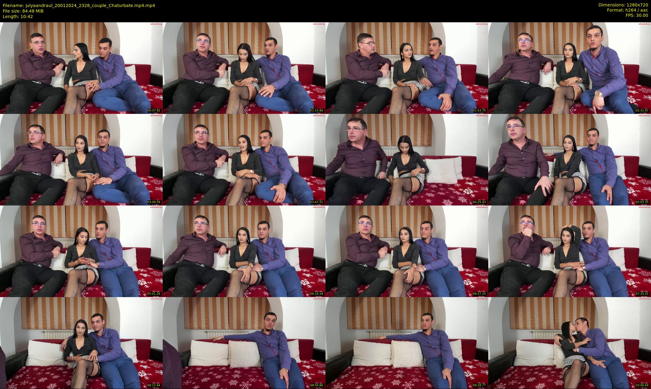 julyaandraul — 11 minute Chaturbate couple cam show recording, 720p, Jan 20, 2024