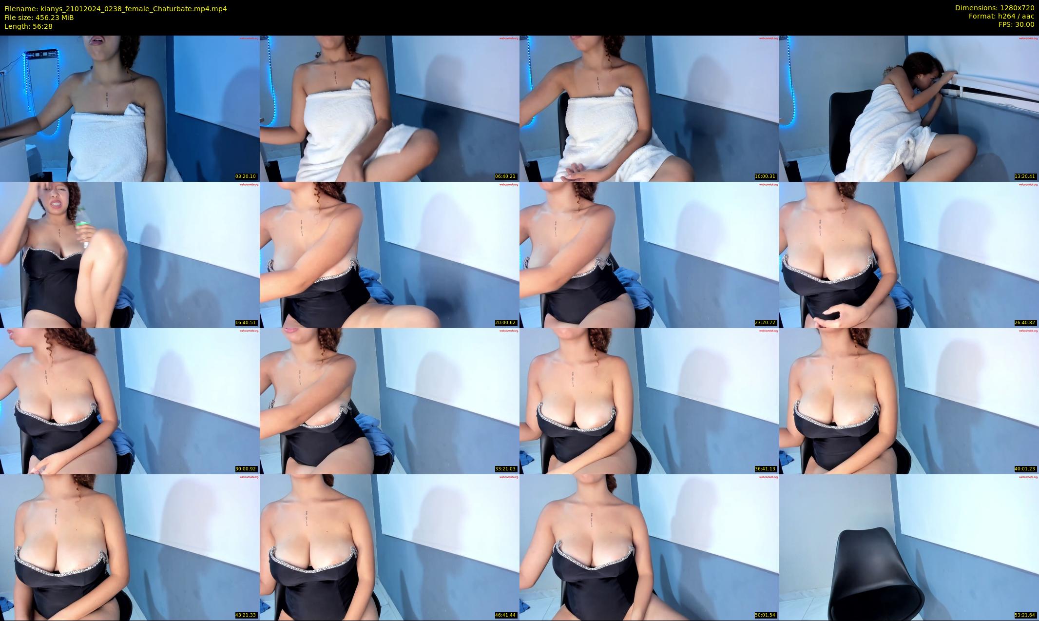 kianys — 57 minute Chaturbate female cam show recording, 720p, Jan 21, 2024