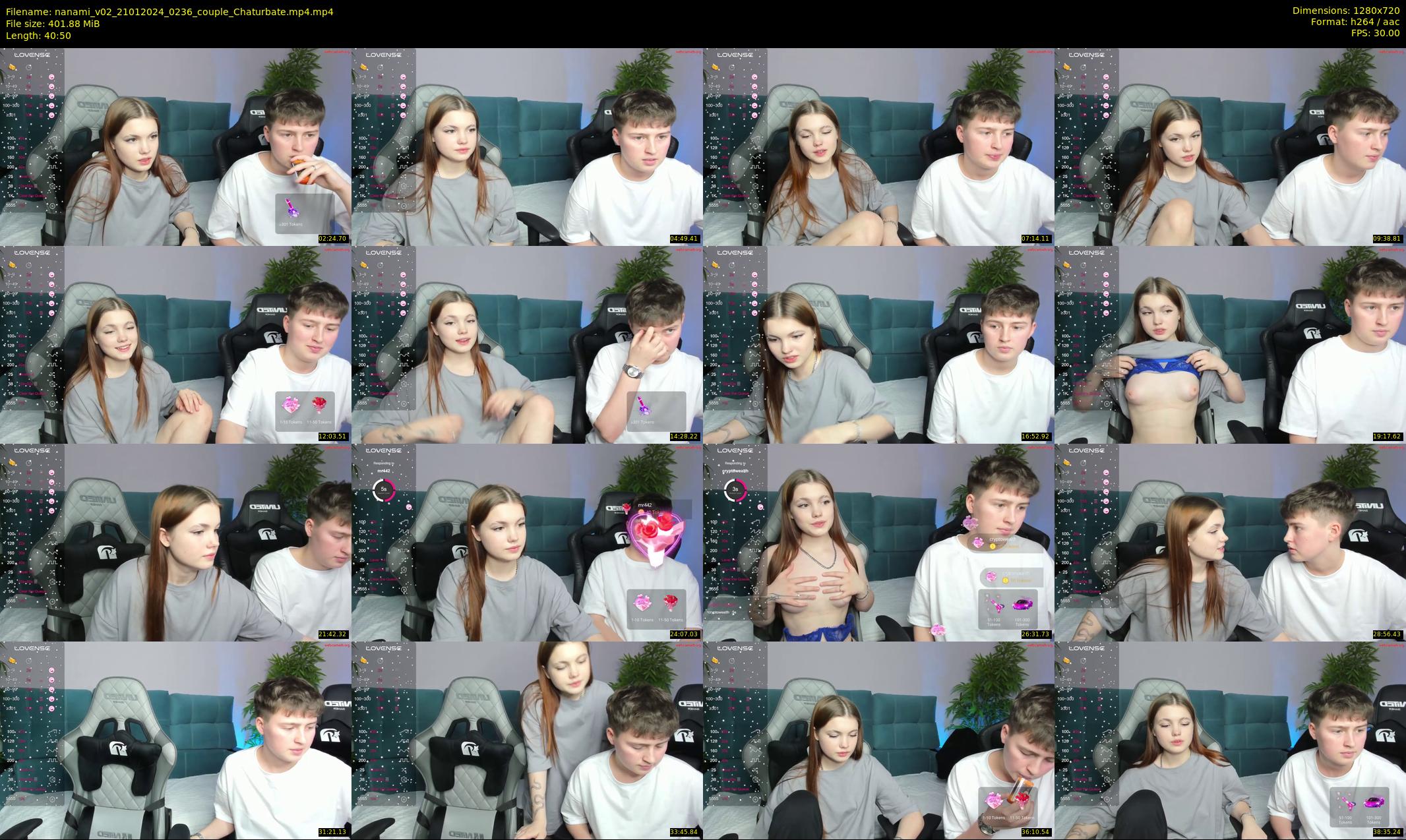 nanami_v02 — 41 minute Chaturbate couple cam show recording, 720p, Jan 21, 2024