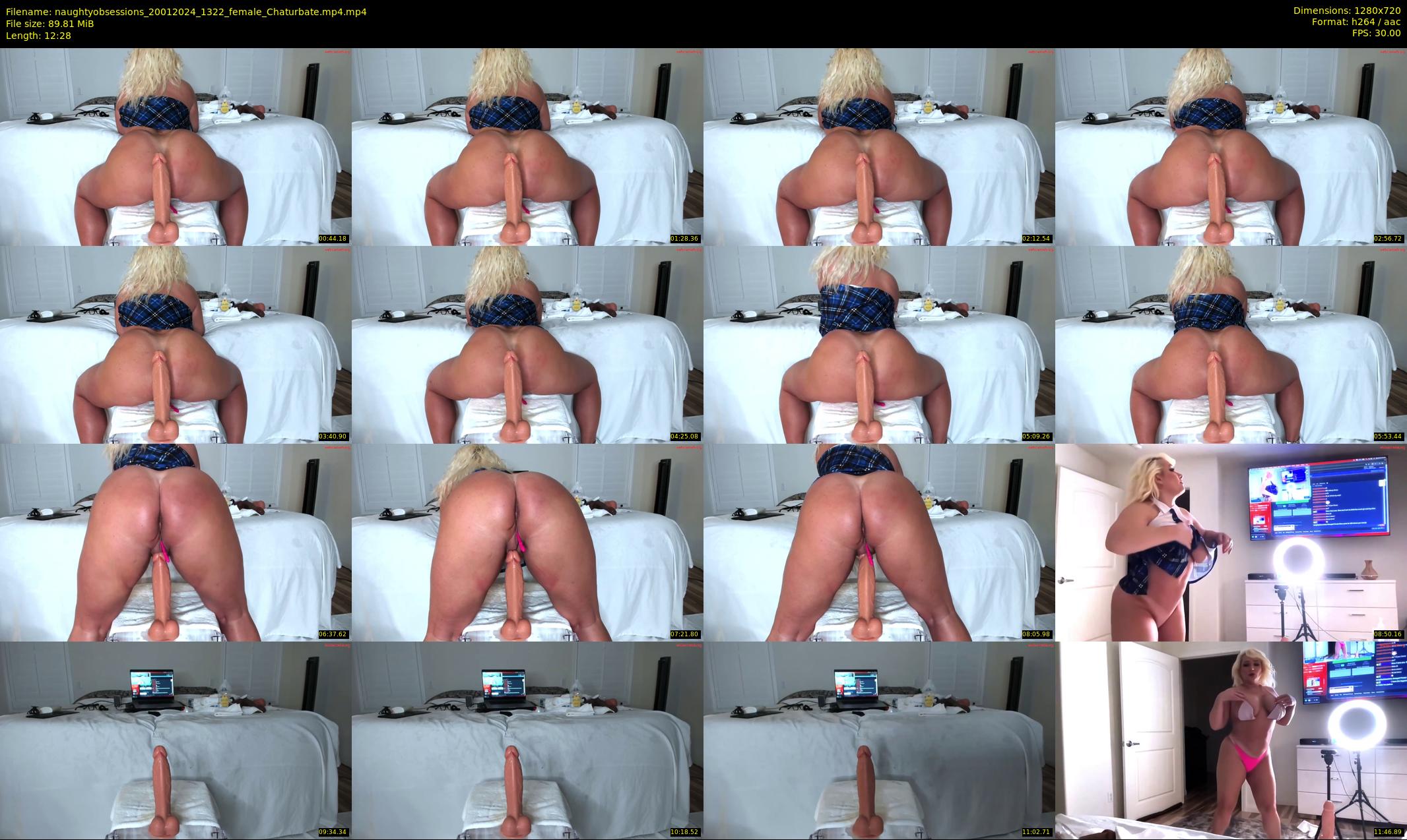 naughtyobsessions — 13 minute Chaturbate female cam show recording, 720p, Jan 20, 2024