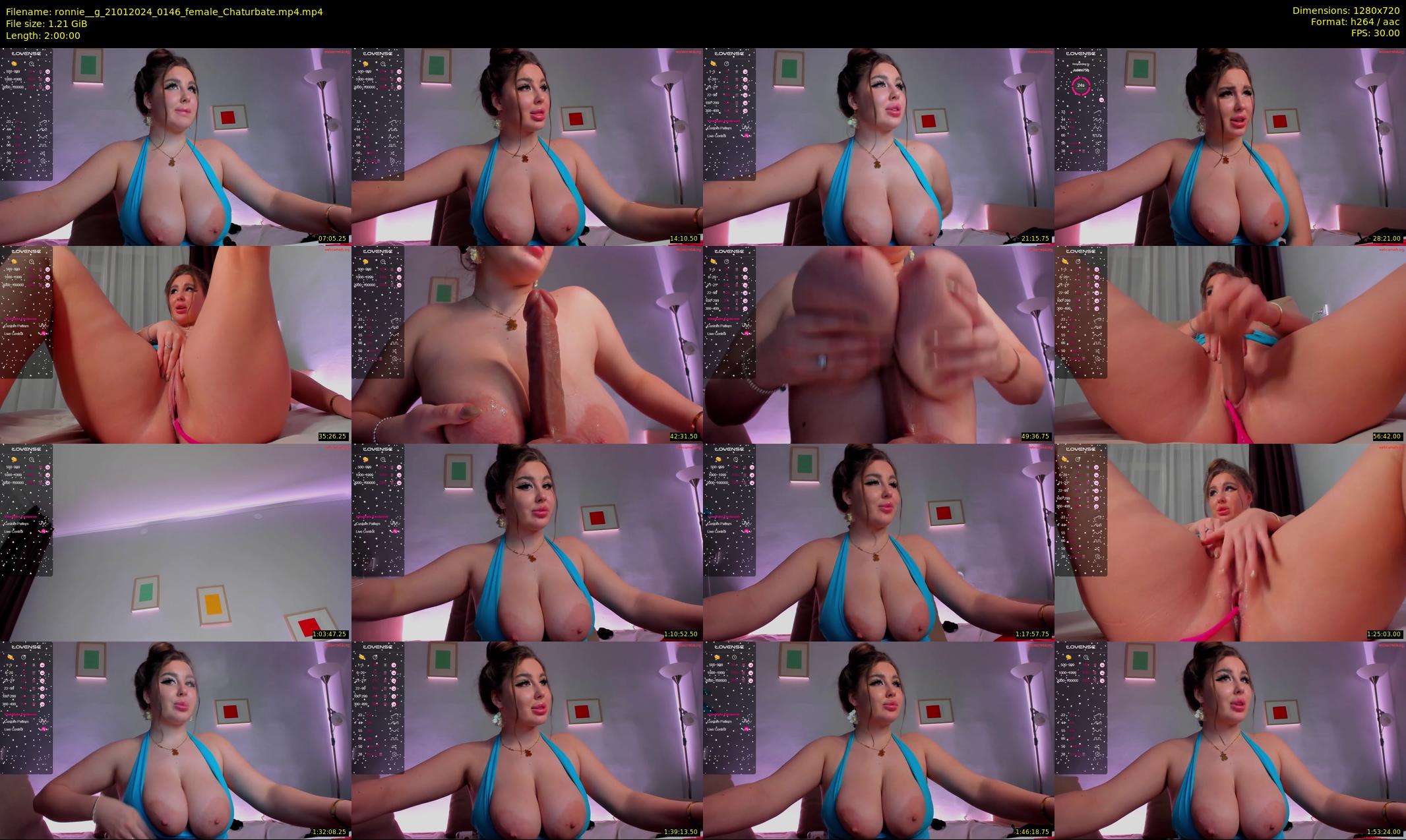 ronnie__g — 120 minute Chaturbate female cam show recording, 720p, Jan 21, 2024