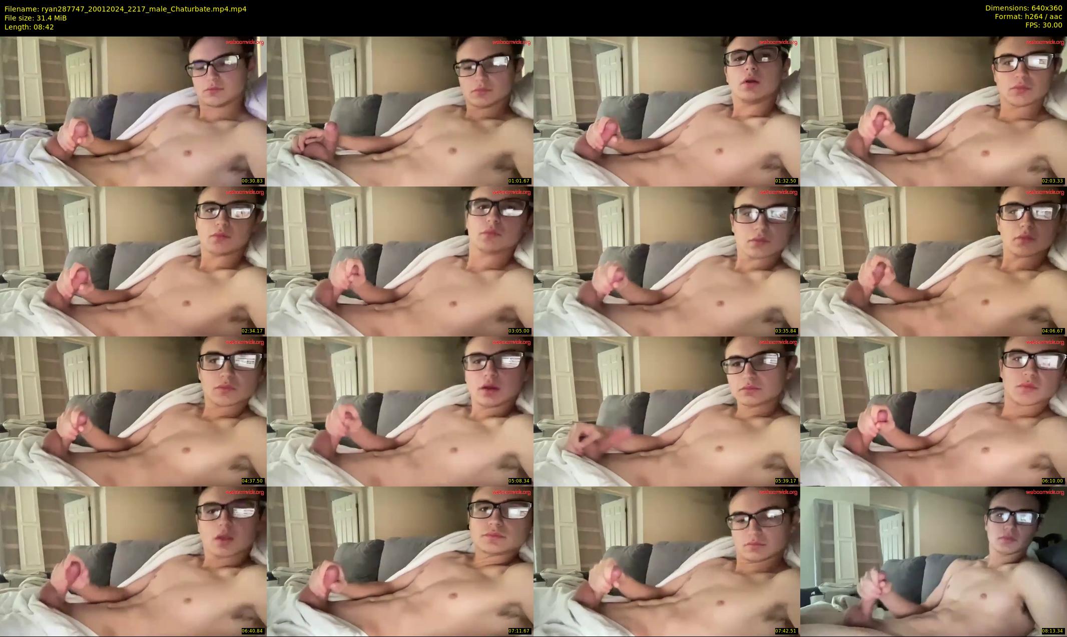 ryan287747 — 9 minute Chaturbate male cam show recording, 360p, Jan 20, 2024
