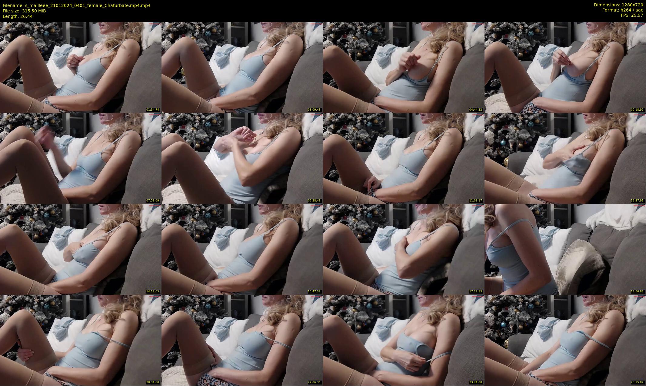 s_mailleee — 27 minute Chaturbate female cam show recording, 720p, Jan 21, 2024