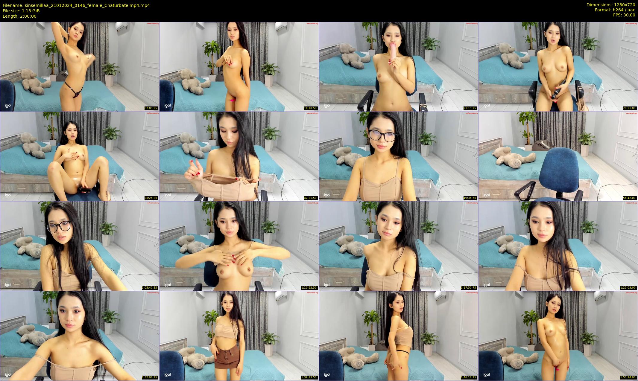 sinsemillaa — 120 minute Chaturbate female cam show recording, 720p, Jan 21, 2024
