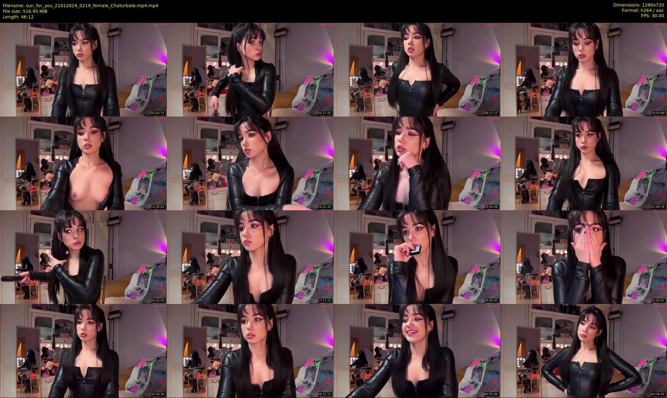 sun_for_you — 47 minute Chaturbate female cam show recording, 720p, Jan 21, 2024