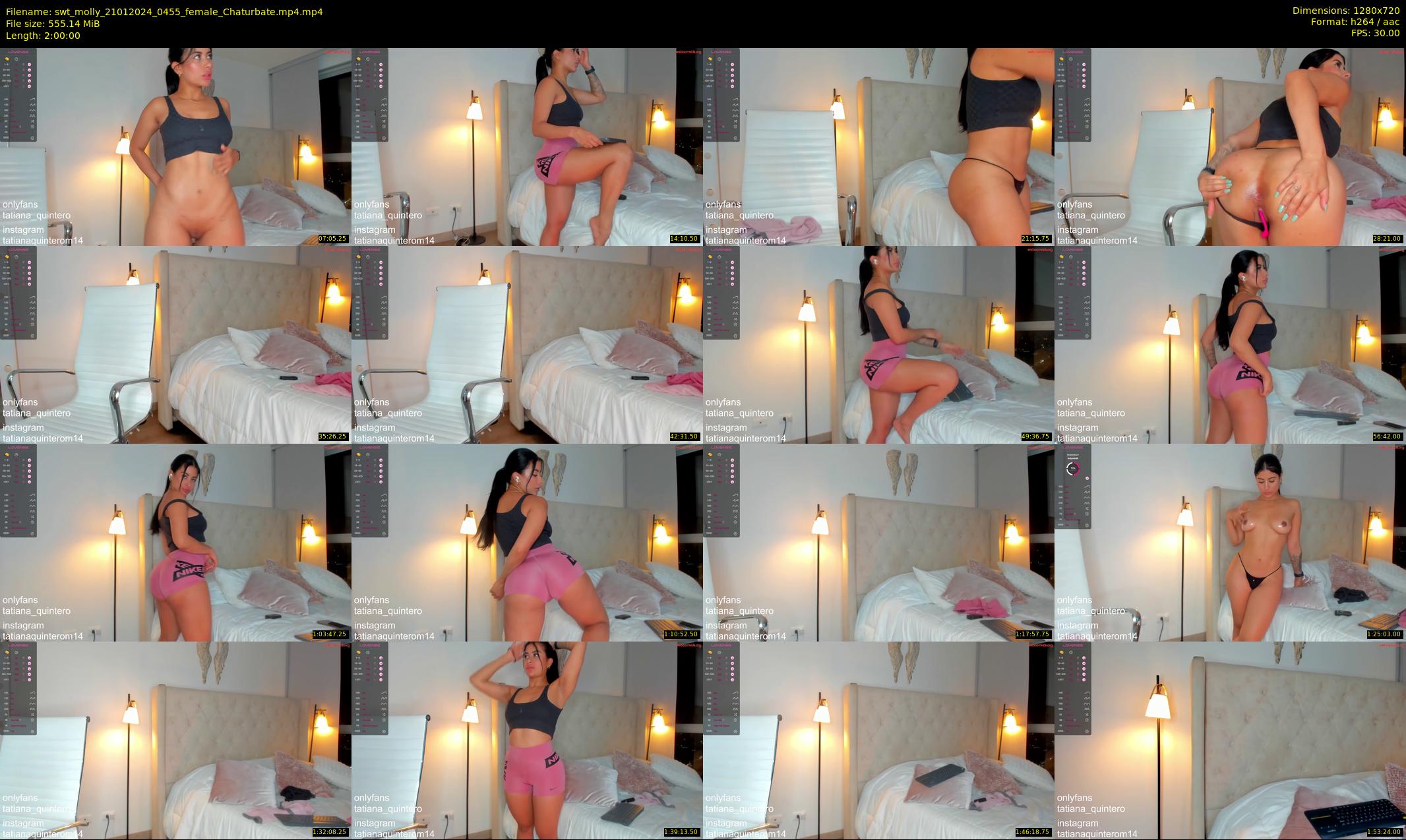 swt_molly — 120 minute Chaturbate female cam show recording, 720p, Jan 21, 2024