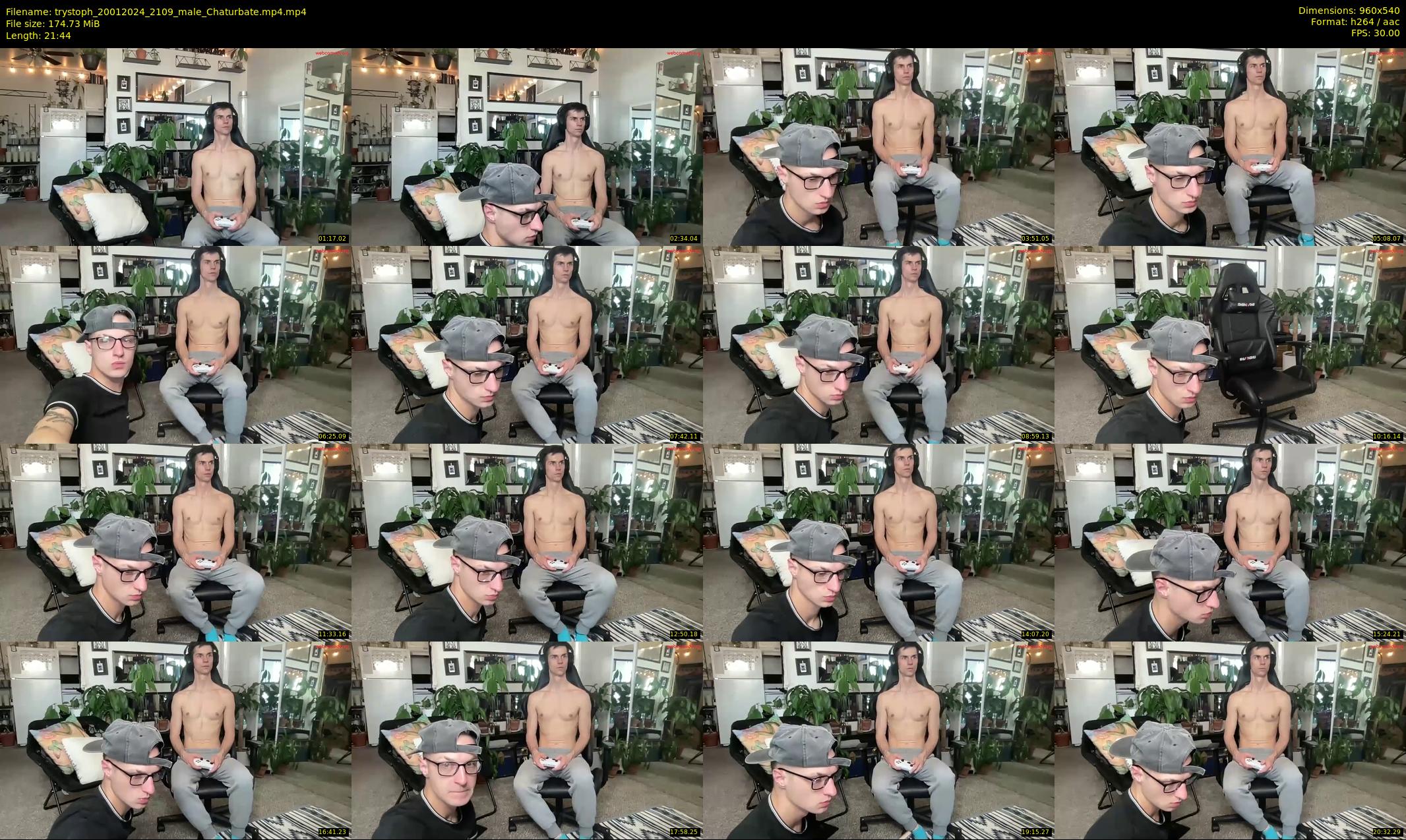 trystoph — 22 minute Chaturbate male cam show recording, 480p, Jan 20, 2024