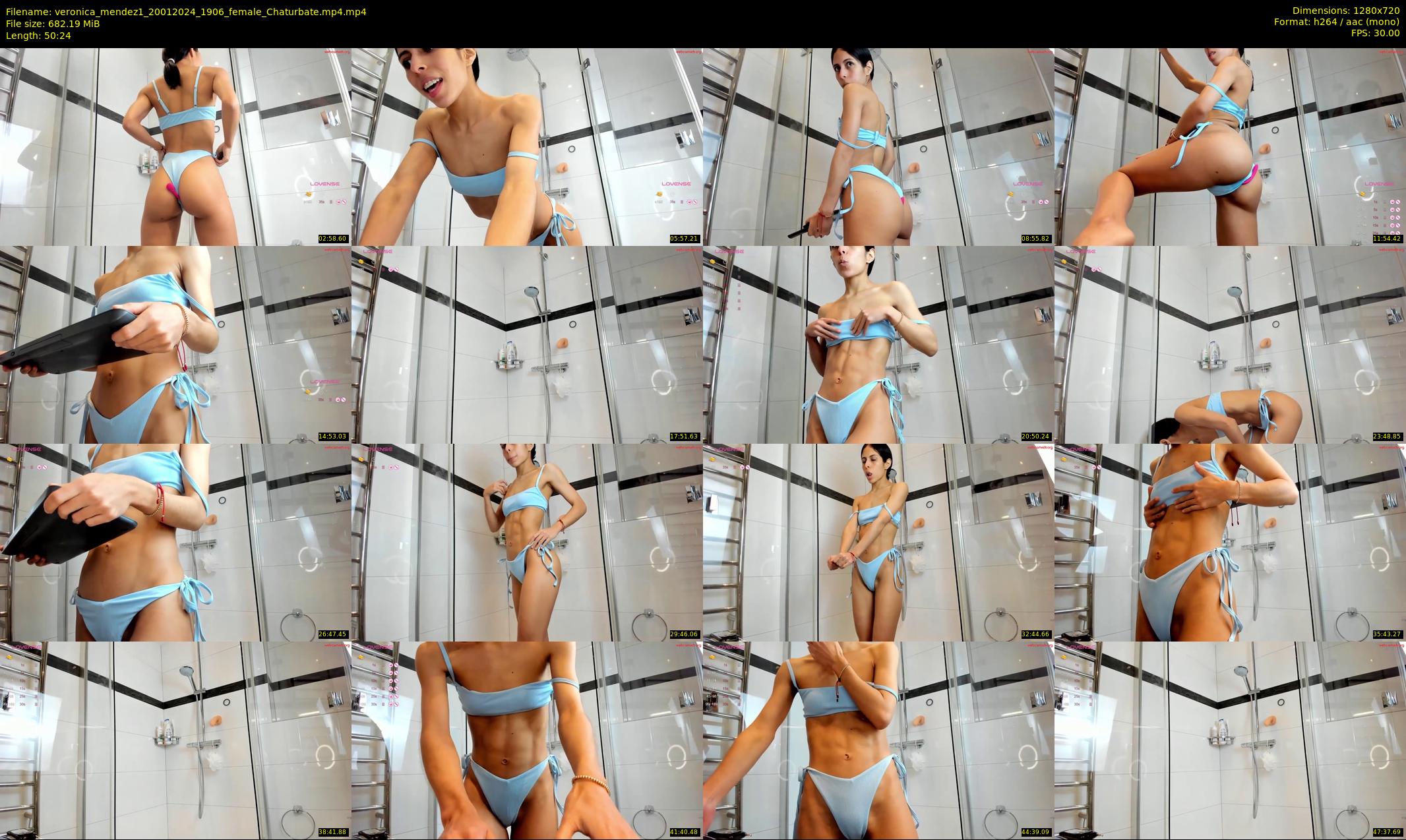 veronica_mendez1 — 51 minute Chaturbate female cam show recording, 720p, Jan 20, 2024