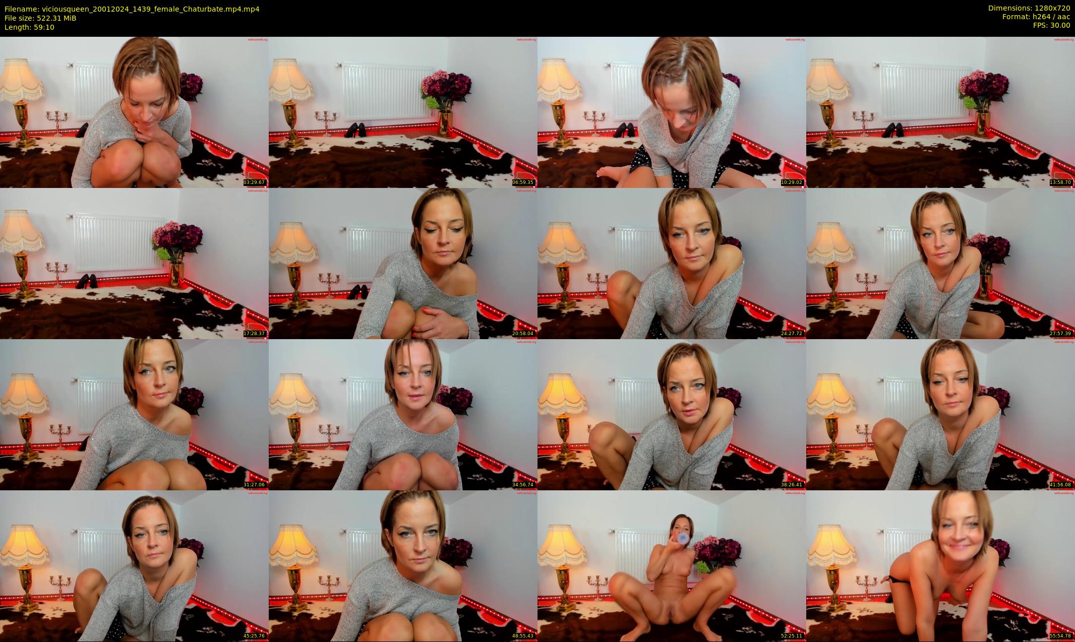 viciousqueen — 60 minute Chaturbate female cam show recording, 720p, Jan 20, 2024