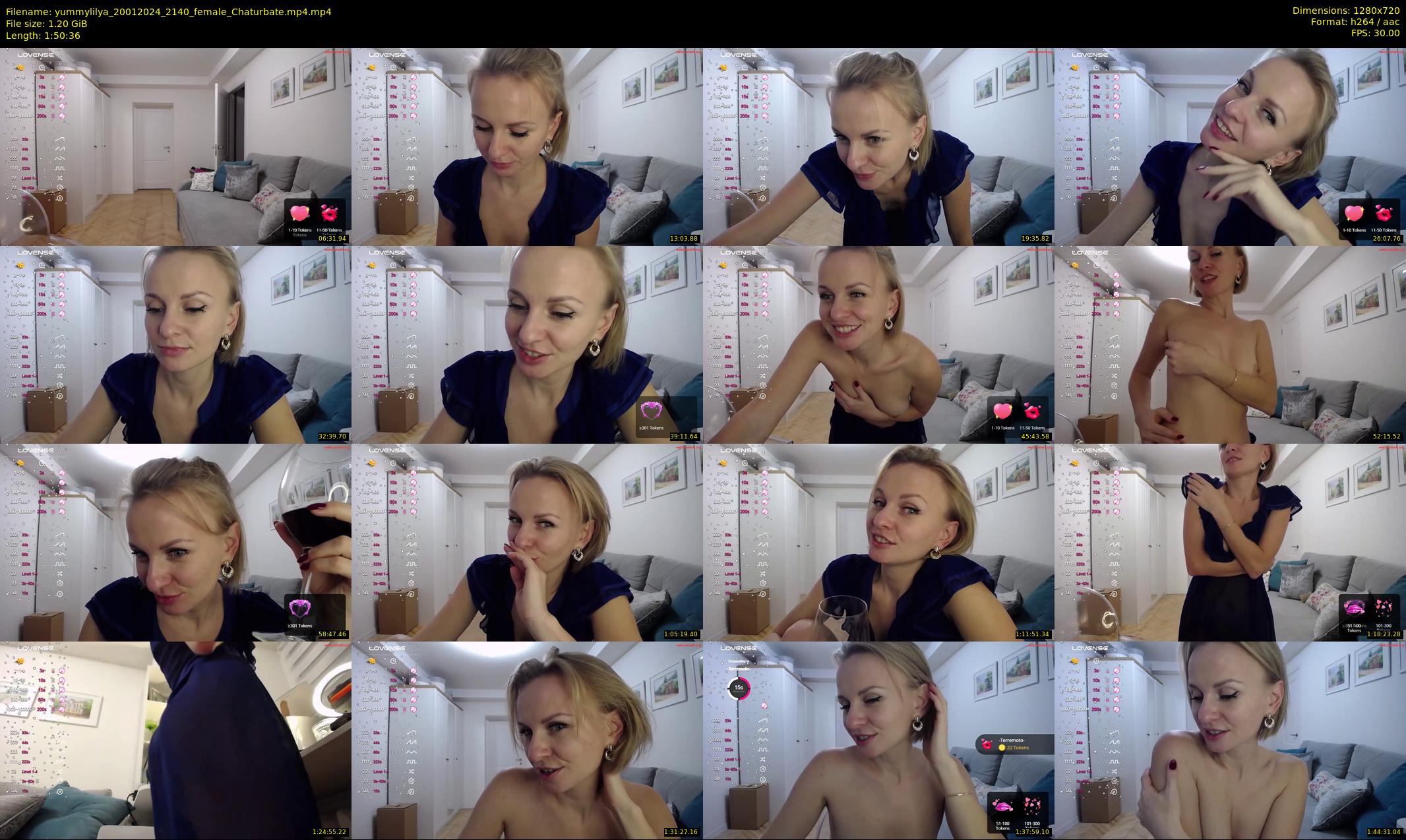 yummylilya — 111 minute Chaturbate female cam show recording, 720p, Jan 20, 2024