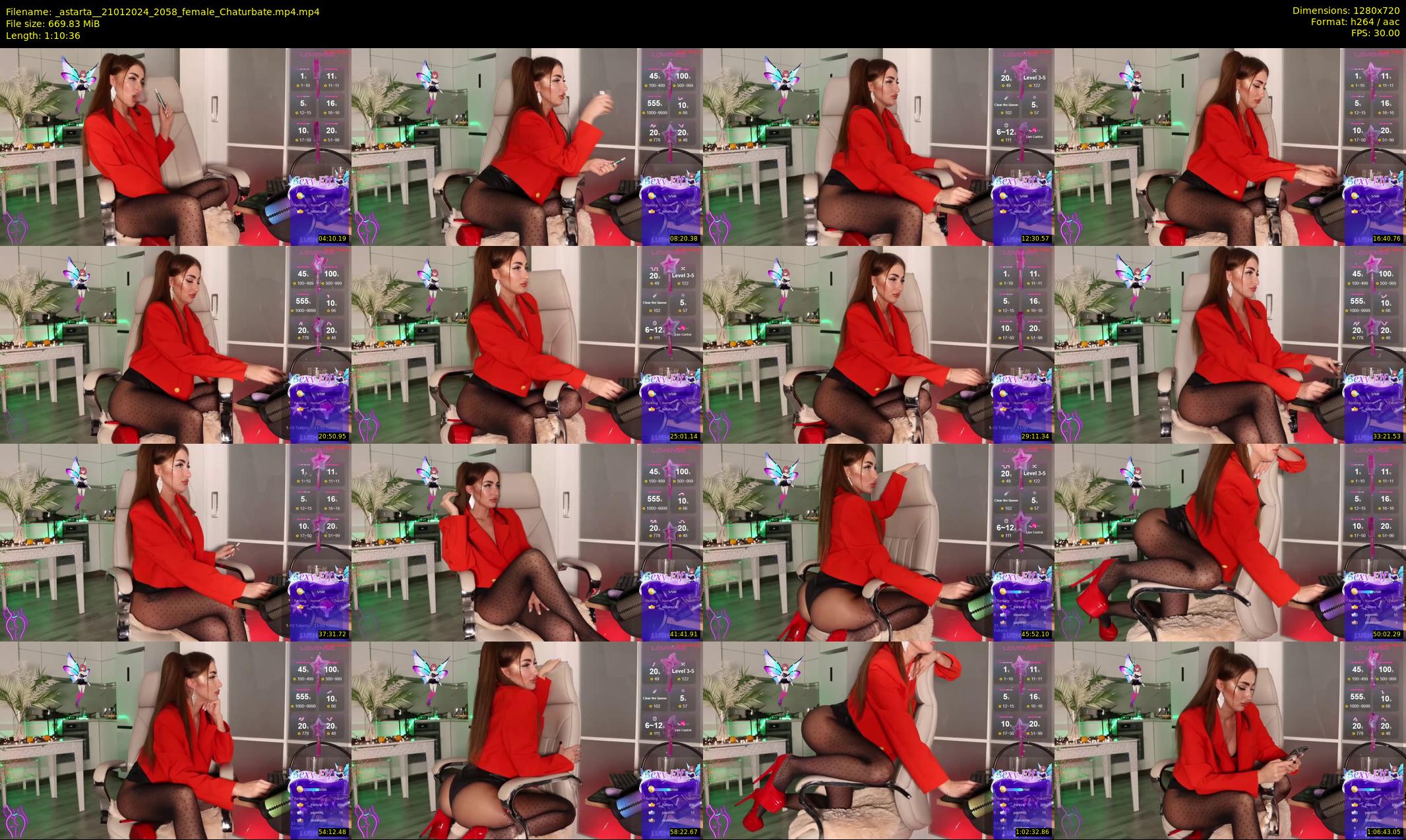 _astarta_ — 71 minute Chaturbate female cam show recording, 720p, Jan 21, 2024